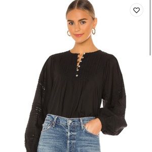 Revolve black blouse
